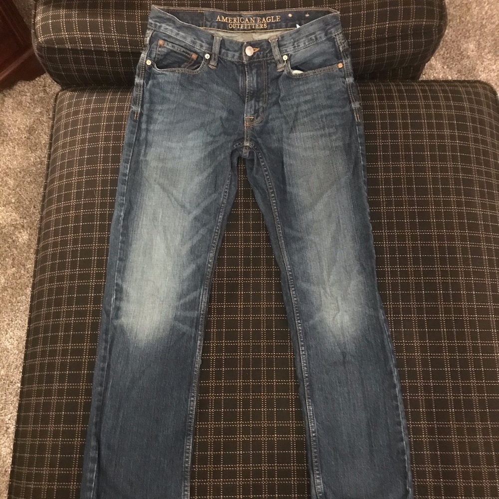 Men’s American Eagle slim straight jeans